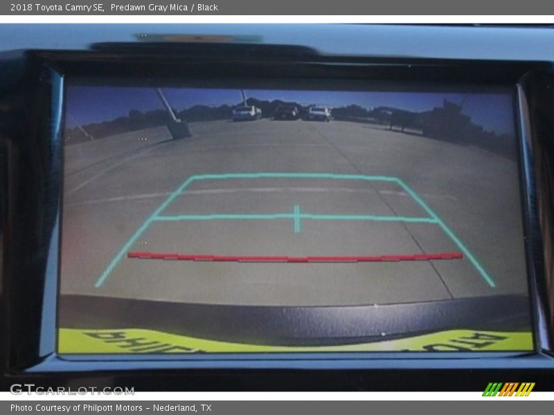 Predawn Gray Mica / Black 2018 Toyota Camry SE