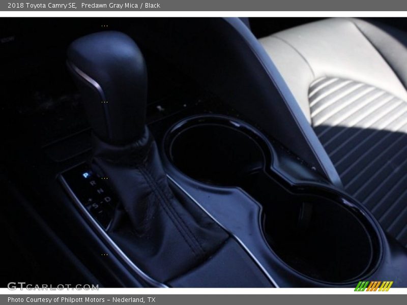 Predawn Gray Mica / Black 2018 Toyota Camry SE