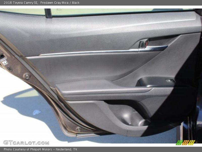 Predawn Gray Mica / Black 2018 Toyota Camry SE