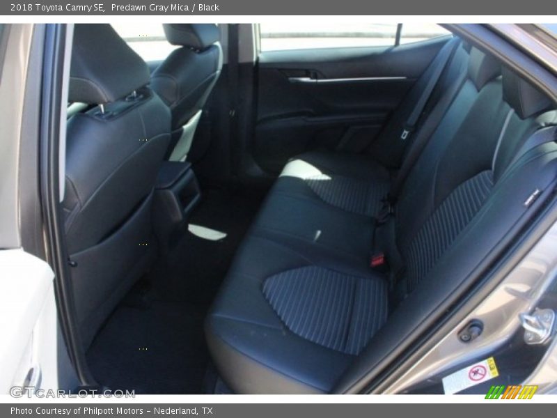 Predawn Gray Mica / Black 2018 Toyota Camry SE