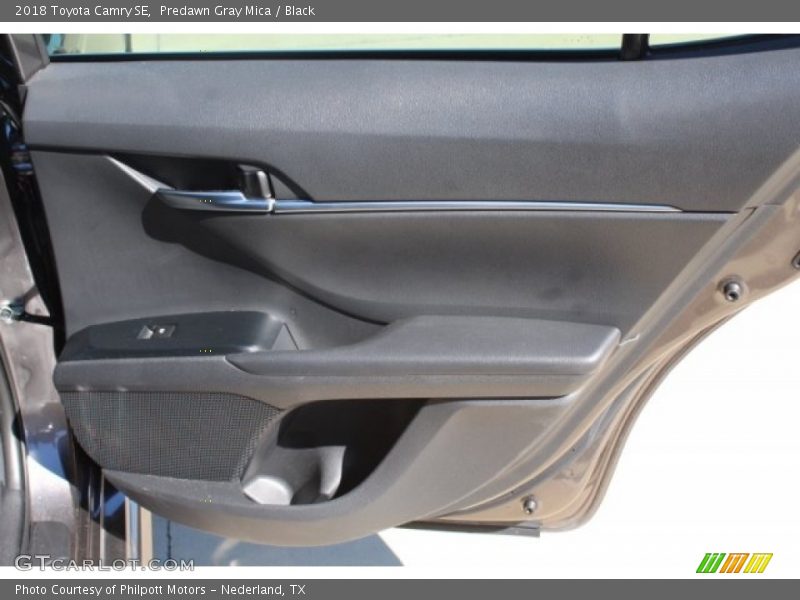 Predawn Gray Mica / Black 2018 Toyota Camry SE