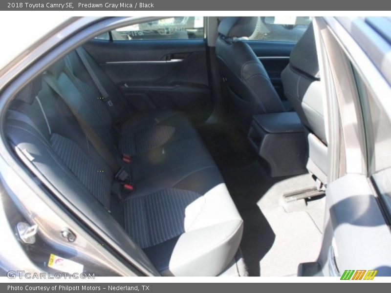 Predawn Gray Mica / Black 2018 Toyota Camry SE