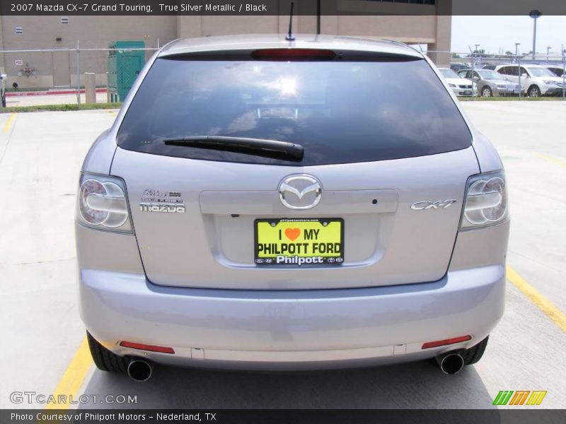 True Silver Metallic / Black 2007 Mazda CX-7 Grand Touring