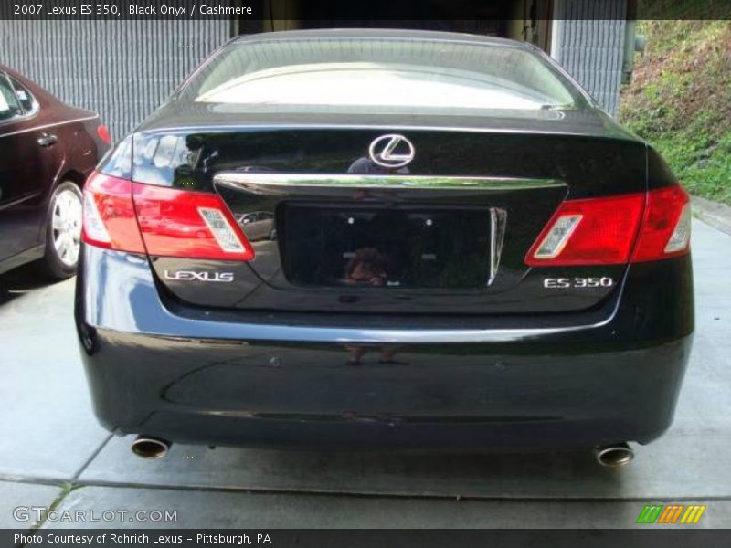 Black Onyx / Cashmere 2007 Lexus ES 350