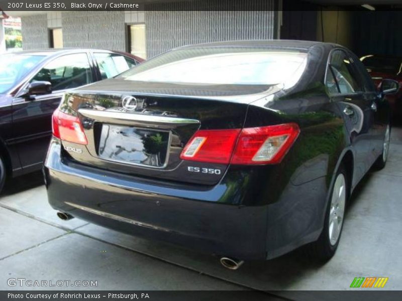 Black Onyx / Cashmere 2007 Lexus ES 350