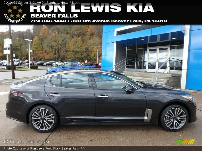 Panthera Metal / Black 2019 Kia Stinger 2.0L AWD
