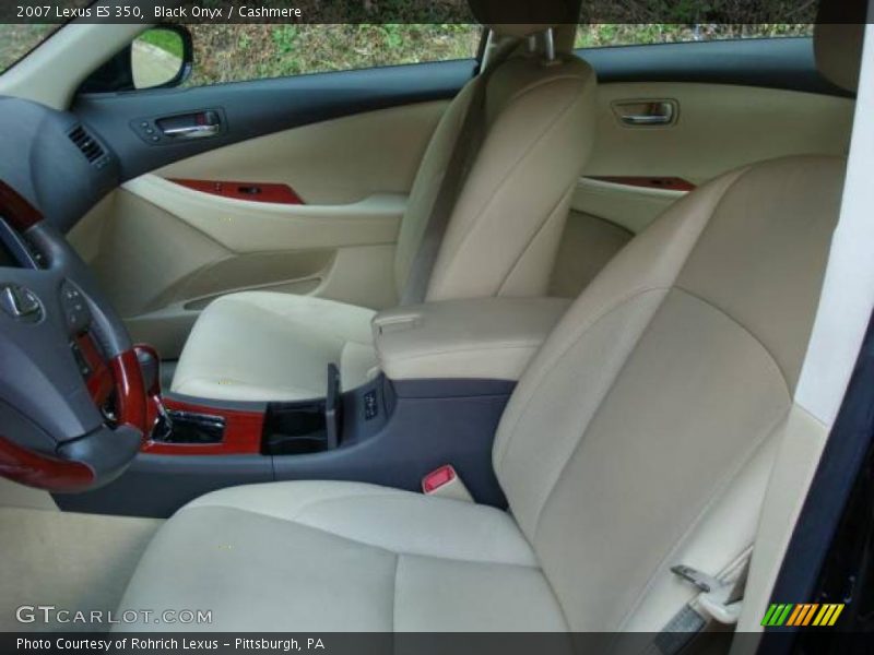 Black Onyx / Cashmere 2007 Lexus ES 350