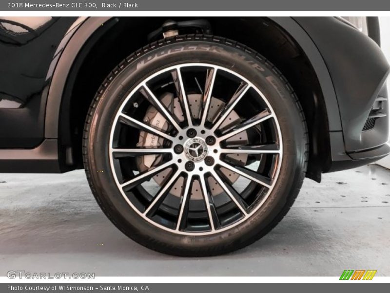 Black / Black 2018 Mercedes-Benz GLC 300