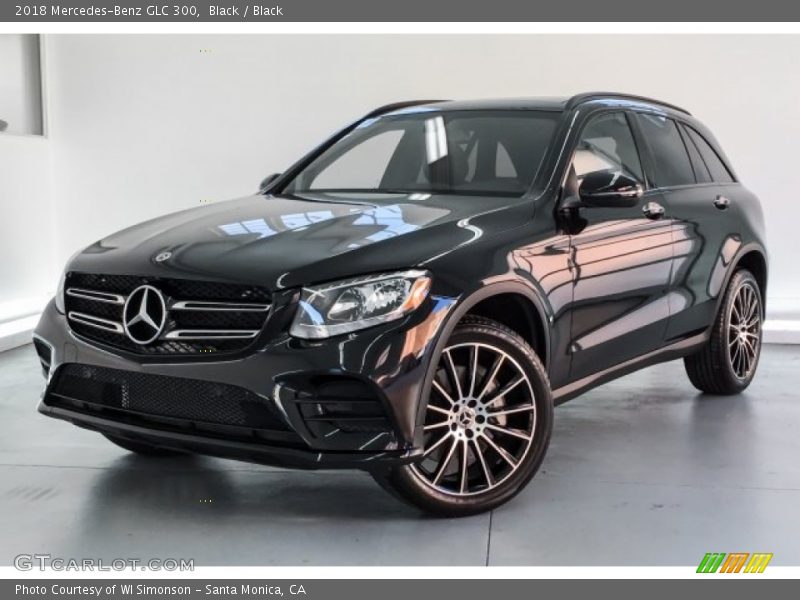 Black / Black 2018 Mercedes-Benz GLC 300