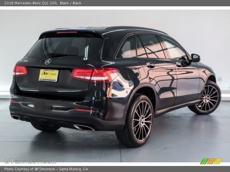 Black / Black 2018 Mercedes-Benz GLC 300