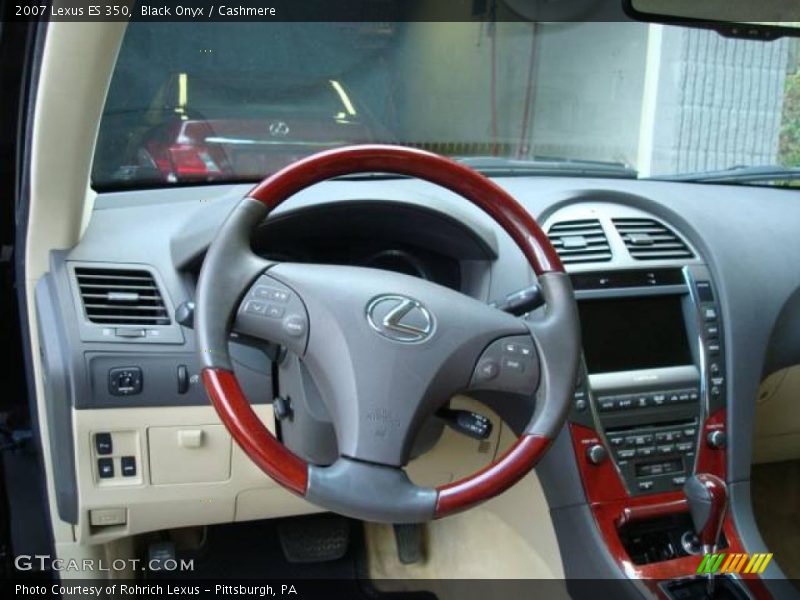 Black Onyx / Cashmere 2007 Lexus ES 350