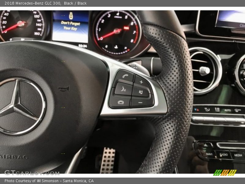 Black / Black 2018 Mercedes-Benz GLC 300