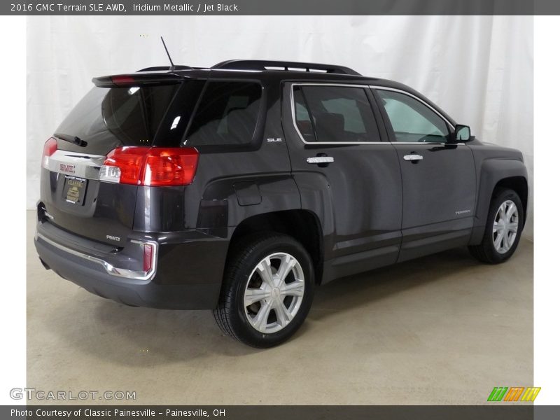 Iridium Metallic / Jet Black 2016 GMC Terrain SLE AWD