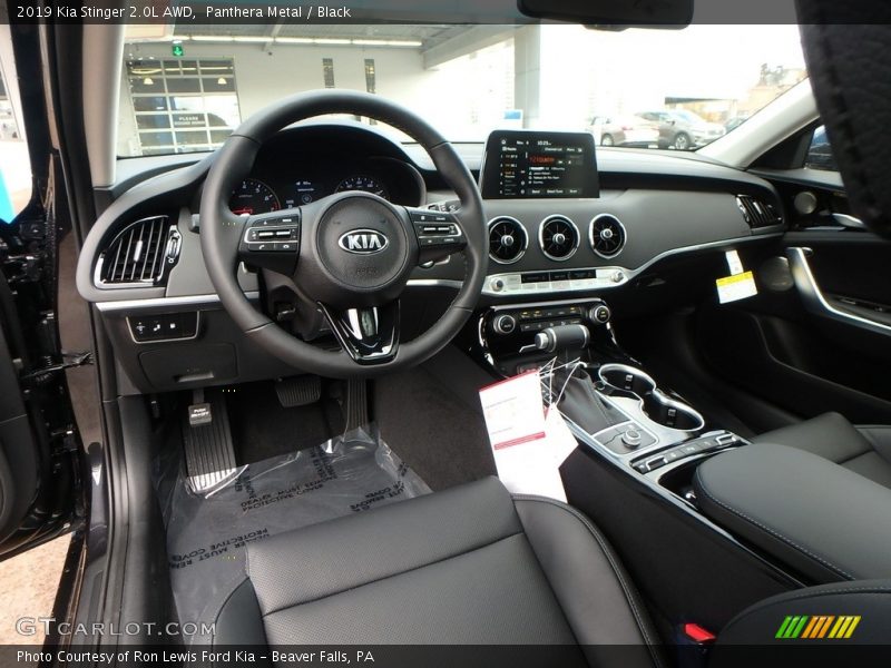  2019 Stinger 2.0L AWD Black Interior