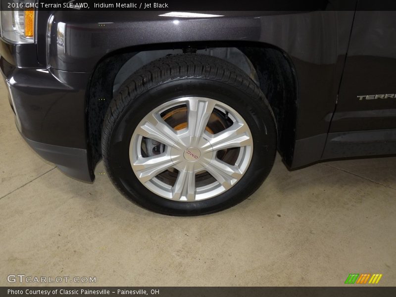 Iridium Metallic / Jet Black 2016 GMC Terrain SLE AWD