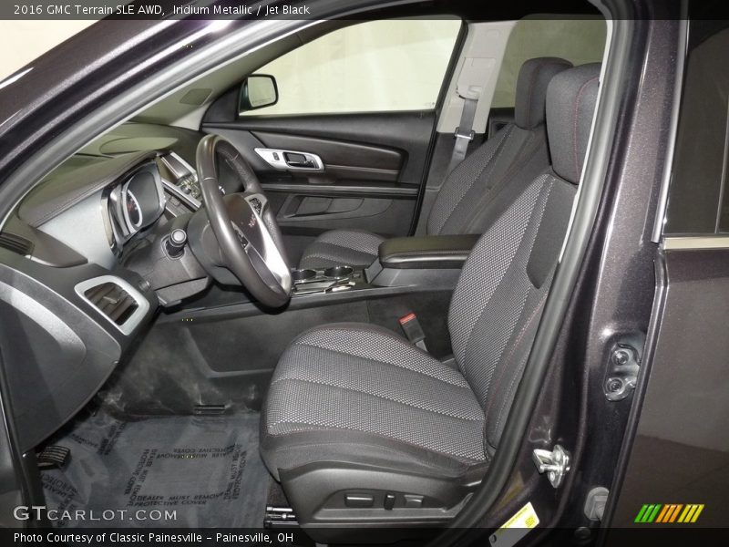Iridium Metallic / Jet Black 2016 GMC Terrain SLE AWD