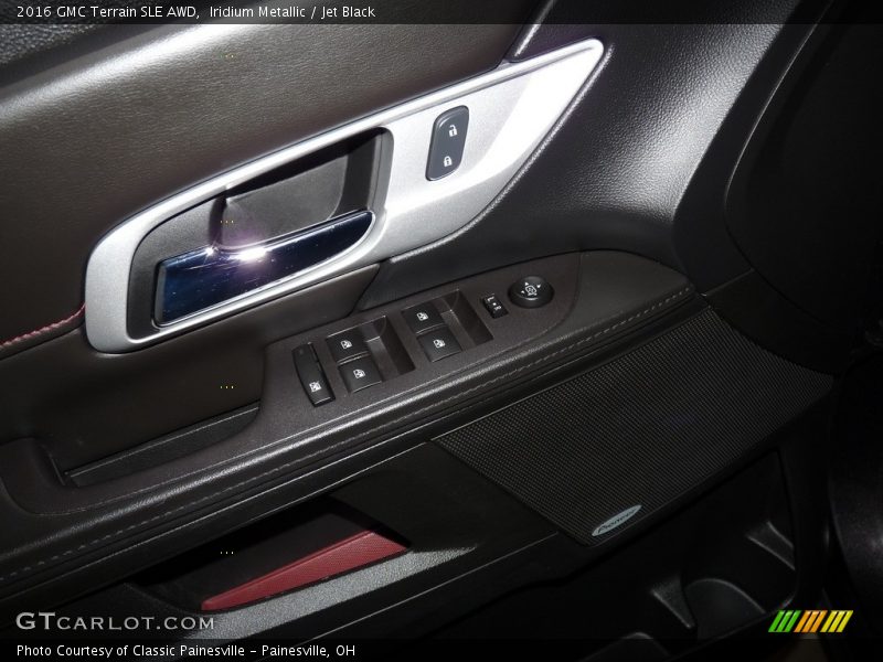 Iridium Metallic / Jet Black 2016 GMC Terrain SLE AWD