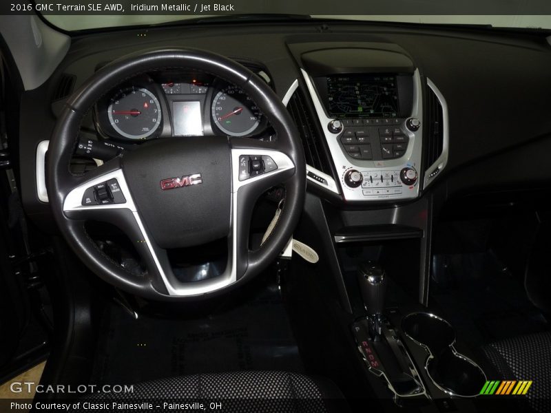 Iridium Metallic / Jet Black 2016 GMC Terrain SLE AWD