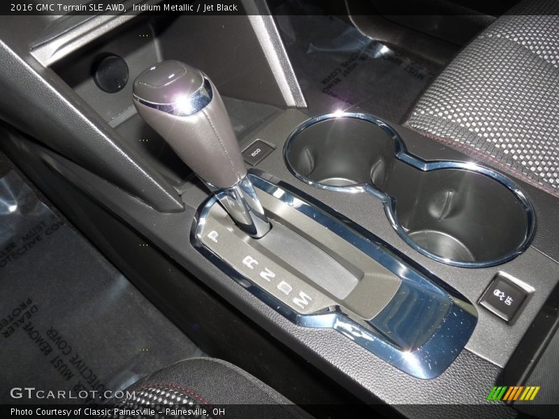 Iridium Metallic / Jet Black 2016 GMC Terrain SLE AWD