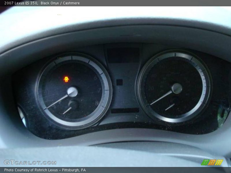Black Onyx / Cashmere 2007 Lexus ES 350