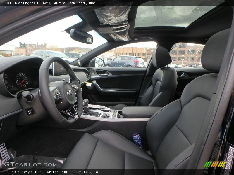 Front Seat of 2019 Stinger GT1 AWD