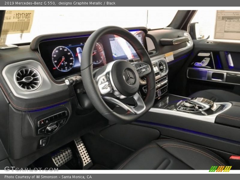  2019 G 550 Black Interior