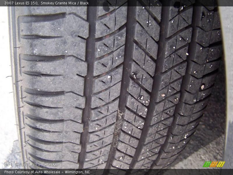 Smokey Granite Mica / Black 2007 Lexus ES 350