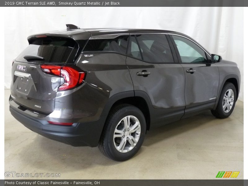 Smokey Quartz Metallic / Jet Black 2019 GMC Terrain SLE AWD