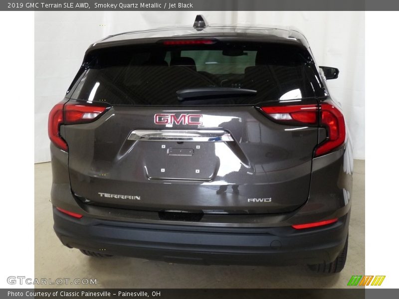 Smokey Quartz Metallic / Jet Black 2019 GMC Terrain SLE AWD