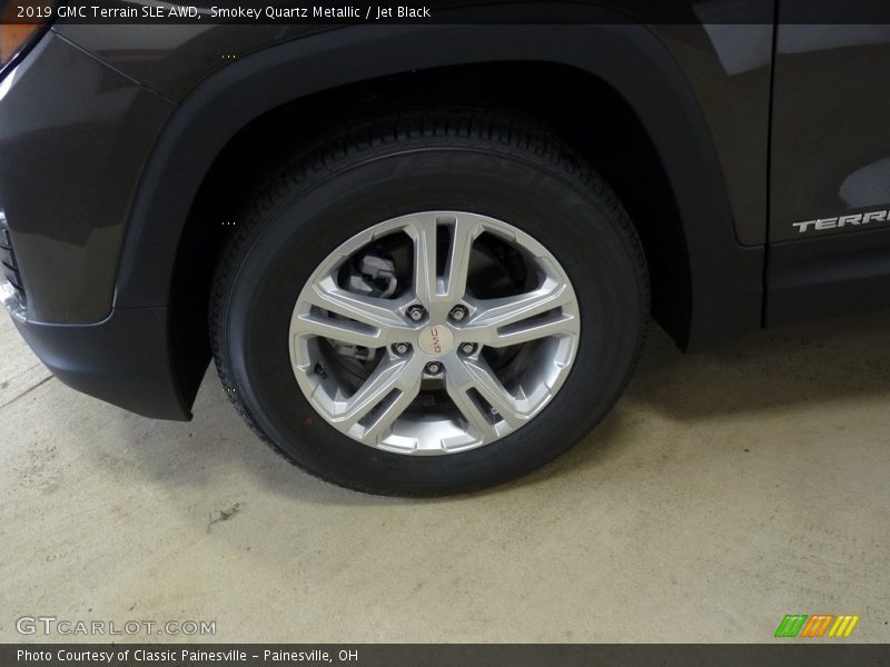 Smokey Quartz Metallic / Jet Black 2019 GMC Terrain SLE AWD