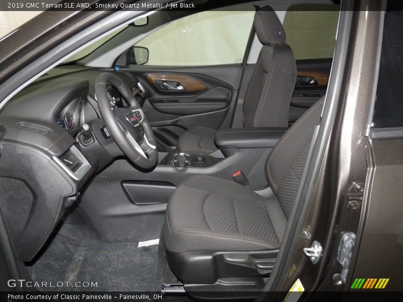 Smokey Quartz Metallic / Jet Black 2019 GMC Terrain SLE AWD