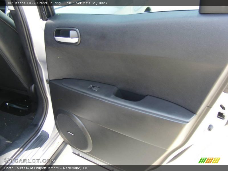 True Silver Metallic / Black 2007 Mazda CX-7 Grand Touring