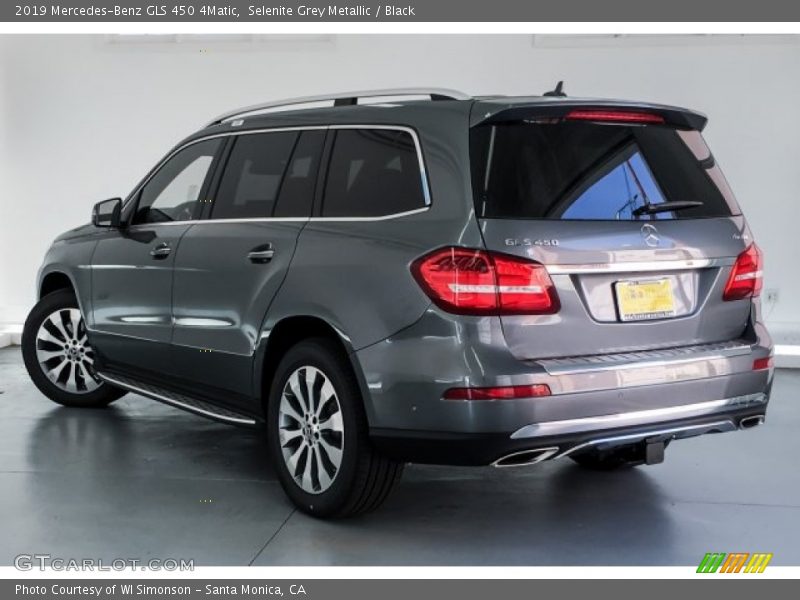 Selenite Grey Metallic / Black 2019 Mercedes-Benz GLS 450 4Matic