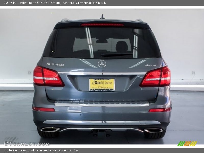 Selenite Grey Metallic / Black 2019 Mercedes-Benz GLS 450 4Matic