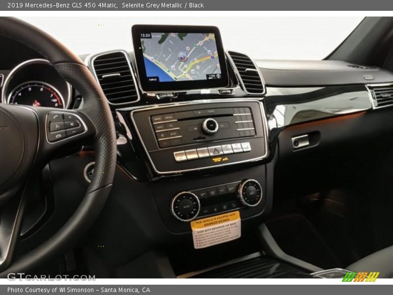 Selenite Grey Metallic / Black 2019 Mercedes-Benz GLS 450 4Matic