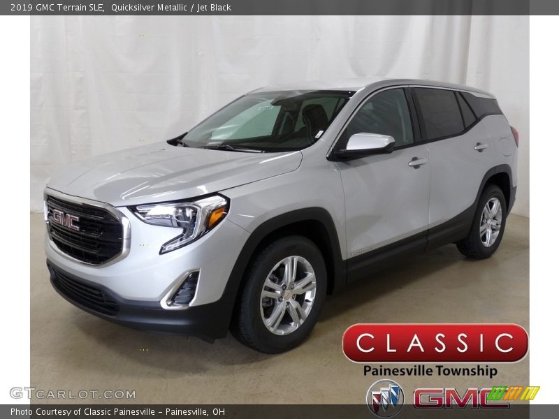 Quicksilver Metallic / Jet Black 2019 GMC Terrain SLE