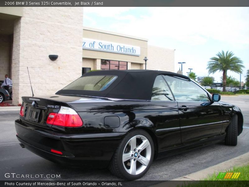 Jet Black / Sand 2006 BMW 3 Series 325i Convertible