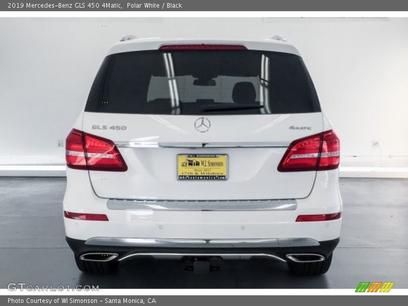 Polar White / Black 2019 Mercedes-Benz GLS 450 4Matic