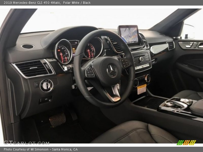 Polar White / Black 2019 Mercedes-Benz GLS 450 4Matic