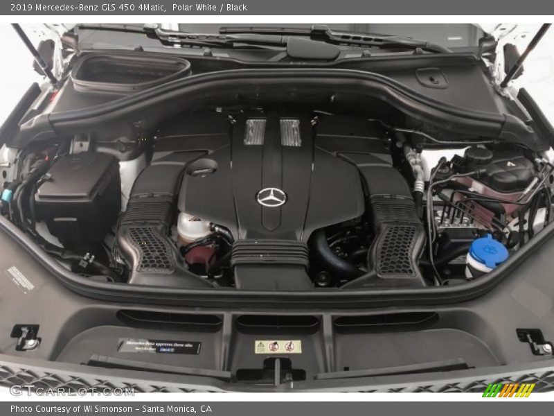 Polar White / Black 2019 Mercedes-Benz GLS 450 4Matic