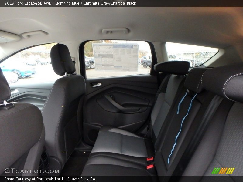 Rear Seat of 2019 Escape SE 4WD