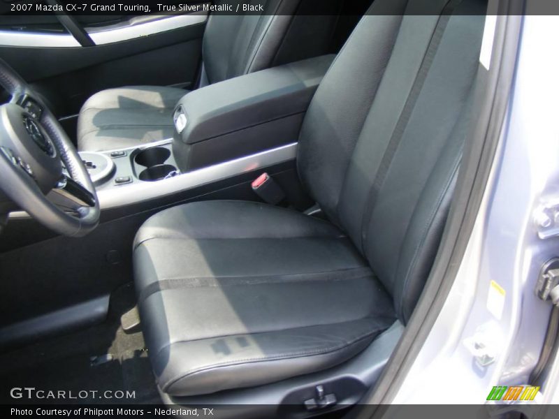 True Silver Metallic / Black 2007 Mazda CX-7 Grand Touring