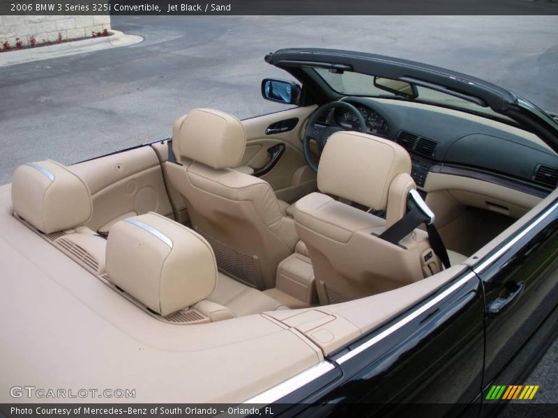 Jet Black / Sand 2006 BMW 3 Series 325i Convertible