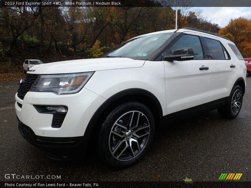 Front 3/4 View of 2019 Explorer Sport 4WD