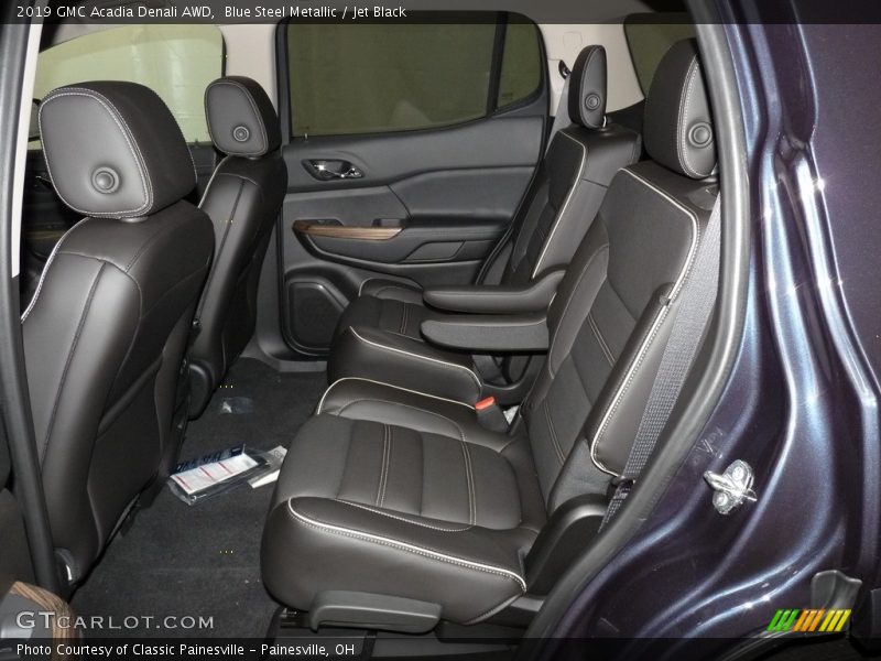 Blue Steel Metallic / Jet Black 2019 GMC Acadia Denali AWD