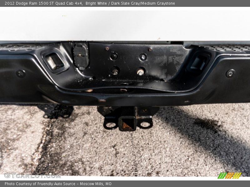 Bright White / Dark Slate Gray/Medium Graystone 2012 Dodge Ram 1500 ST Quad Cab 4x4