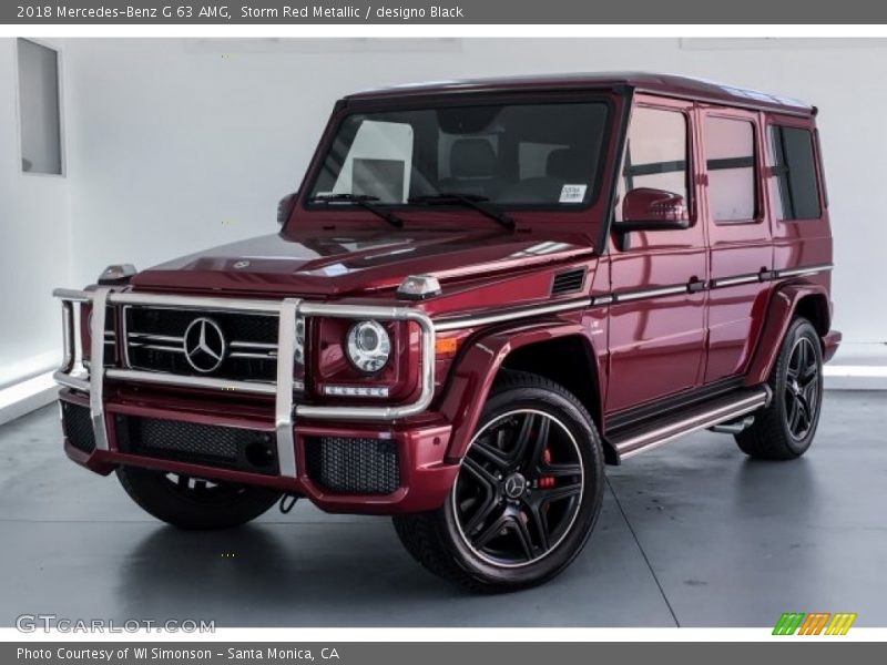 Front 3/4 View of 2018 G 63 AMG