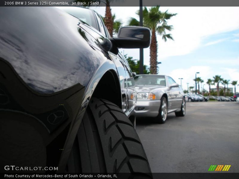 Jet Black / Sand 2006 BMW 3 Series 325i Convertible