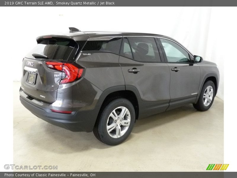 Smokey Quartz Metallic / Jet Black 2019 GMC Terrain SLE AWD