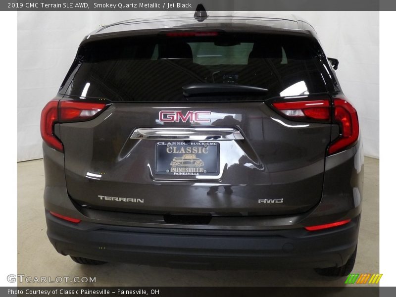 Smokey Quartz Metallic / Jet Black 2019 GMC Terrain SLE AWD